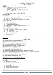 holiday homework tafs holiday homework tafs